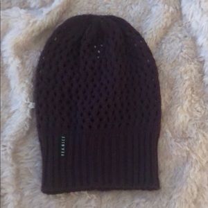 Plum Knitted Beanie
